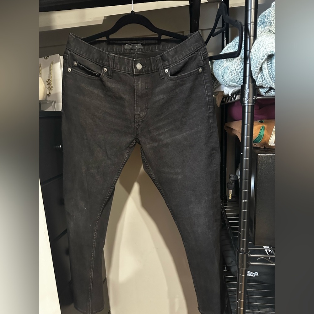 Banana Republic Black Wash Skinny Jeans